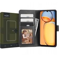 PEŇAŽENKA - POUZDRO NA PEŇAŽENKU NA POCO C65 / REDMI 13C - KOŽA + PLNÉ SKLO