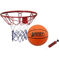 Basketbalový kôš 45 cm s loptou a pumpou Best Sportin