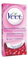 Veet Strips s voskom na depiláciu pre normálnu pokožku