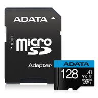 ADATA 128 GB micro SD HC Premiere C10 UHS-I 100 MB ADATA 128 GB micro SD HC Premiere C10 UHS-I 100 MB