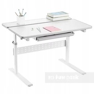 Colore Grey - Polohovateľný detský písací stôl