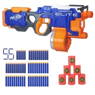 NERF ELITE HYPERFIRE RIFLE B5573 + CIELE DOPLNKOV NERF ELITE HYPERFIRE RIFLE B5573 + CIELE DOPLNKOV