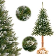 Umelý vianočný stromček na stonke DIAMANTOVÉHO SMREKU 210cm