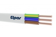 Plochý inštalačný kábel YDYp Elpar 3 x 2,5 100m