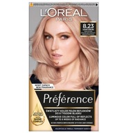 LOREAL Paris Hair Dye Recital Preference 8.23 Santorini svetlá blond LOREAL Paris Hair Dye Recital Preference 8.23 Santorini svetlá blond