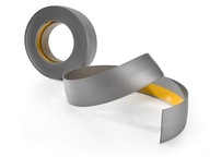 Strieborný PVC samolepiaci krycí pásik 50mm, 5m Strieborný PVC samolepiaci krycí pásik 50mm, 5m