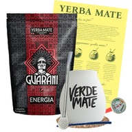 Yerba Mate ENERGIA set 500g + Bombilla + Calabash
