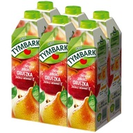Tymbark ovocný nektár jablko hruška 6x 1l Tymbark ovocný nektár jablko hruška 6x 1l