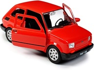 KOVOVÝ AUTO FIAT 126p MODEL BABY WELLY 1:32