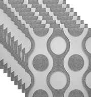 COXES CIRCLE GREY BLACK BREEZ 3D SET 2m2 COXES CIRCLE GREY BLACK BREEZ 3D SET 2m2