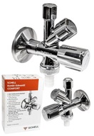SCHELL KOMBINOVANÝ UHLOVÝ VENTIL FI 1/2"x3/4"x3/8" MIEŠAČKA UMÝVAČKA RIADU PRÁČKA SCHELL KOMBINOVANÝ UHLOVÝ VENTIL FI 1/2"x3/4"x3/8" MIEŠAČKA UMÝVAČKA RIADU PRÁČKA