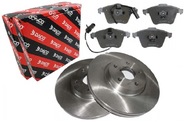 PREDNÝ DISK A DLOŽKY AUDI A4 B8 314x25