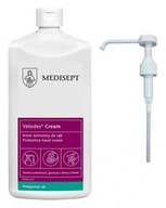 Velodes KRÉM + pumpička Krém na ruky 500ml Medisept Velodes KRÉM + pumpička Krém na ruky 500ml Medisept