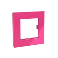 Magnet na dosky 75x75 XL ružový Dahle štvorcový