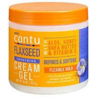 CANTU Flaxseed Smoothing Cream Gel krémový gél na kučery CANTU Flaxseed Smoothing Cream Gel krémový gél na kučery
