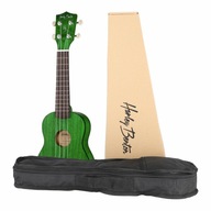 Sopránové ukulele UK-12 Green s dreveným puzdrom