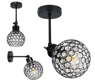 NÁSTENNÁ LAMPA, pohyblivý luster LOFT, tienidlo CRYSTAL NÁSTENNÁ LAMPA, pohyblivý luster LOFT, tienidlo CRYSTAL