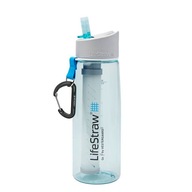 Fľaša s modrým filtrom LifeStraw Go Tritan 650 ml