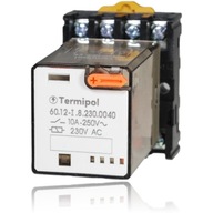Mini DIN cievka relé 230V 2x NO/NC 10A 60,12 Mini DIN cievka relé 230V 2x NO/NC 10A 60,12