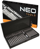Bity TORX HEX SPLINE s adaptérom, sada v NEO kovovej krabičke Bity TORX HEX SPLINE s adaptérom, sada v NEO kovovej krabičke
