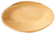 Oválny tanier z palmového listu 18x11cm 25 ks Oválny tanier z palmového listu 18x11cm 25 ks
