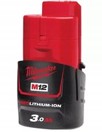 BATÉRIA BATÉRIA MILWAUKEE 12V M12B3 3,0AH