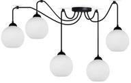 MODERNÉ SPIDER 5 STROPNÉ LAMPY LUSTRE, NASTAVITEĽNÉ LAMPY, BIELY MODERNÉ SPIDER 5 STROPNÉ LAMPY LUSTRE, NASTAVITEĽNÉ LAMPY, BIELY