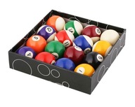 Biliardové gule 57,2 mm s bielou guľou 60,3 mm Biliardové gule 57,2 mm s bielou guľou 60,3 mm