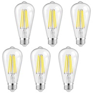 E27 LED žiarovka 8W 800lm=60W ST64 Neutrálna dekoratívna Savineo E27 LED žiarovka 8W 800lm=60W ST64 Neutrálna dekoratívna Savineo