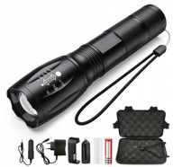 CREE LED TAKTICKÁ BATERKA VÝKONNÁ, VODEODOLNÁ ZOOM CREE LED TAKTICKÁ BATERKA VÝKONNÁ, VODEODOLNÁ ZOOM