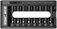 NABÍJAČKA XTAR BC8 Li-ION 1,5V R6 R03 Ni-MH 1,2V AA AAA 8 KANÁLOV USB-C NABÍJAČKA XTAR BC8 Li-ION 1,5V R6 R03 Ni-MH 1,2V AA AAA 8 KANÁLOV USB-C