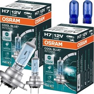 BIELE ŽIAROVKY H7 OSRAM COOL BLUE INTENSE NEXT GEN VW PASSAT B5 B6 GOLF V