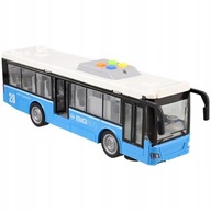Mestský autobus so zvukom, svetlom a farbami Mestský autobus so zvukom, svetlom a farbami