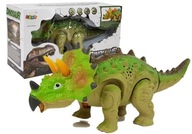 Zelený dinosaurus Triceratops
