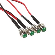 Green Style Et 12V 8mm LED panel Diaľkové ovládanie Dash Self Green Style Et 12V 8mm LED panel Diaľkové ovládanie Dash Self