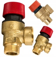 BEZPEČNOSTNÝ VENTIL PRE ÚSTREDNÉ KÚRENIE 1,5 BAR 1/2x1/2 M/M BEZPEČNOSTNÝ VENTIL PRE ÚSTREDNÉ KÚRENIE 1,5 BAR 1/2x1/2 M/M