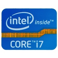 Nálepka Intel Core i7 16 x 21 mm