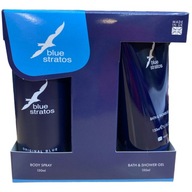 Darčeková sada Blue Stratos Deodorant + sprchový gél