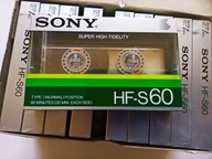 Sony HF-S 60 1985 1 ks. Japonsko Sony HF-S 60 1985 1 ks. Japonsko