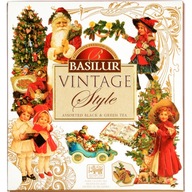 Basilur VINTAGE STYLE ASSORTED čajová súprava 40 ks