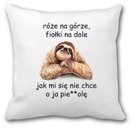 Vtipný darčekový vankúš lenivosť pre ňu Vtipný darčekový vankúš lenivosť pre ňu