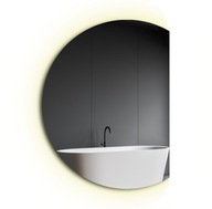 okrúhle LED ZRKADLO S LÚČOM POLOKRUHÉ 100 cm okrúhle LED ZRKADLO S LÚČOM POLOKRUHÉ 100 cm