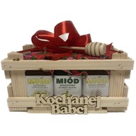 Sada 6 ks medov po 250g / Darček ku Dňu starých rodičov alebo pre rodičov Sada 6 ks medov po 250g / Darček ku Dňu starých rodičov alebo pre rodičov