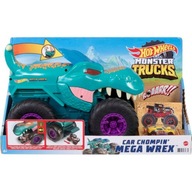 Hot Wheels Monster Trucks - Mega požierač áut Wrex