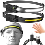 COB HLAVNÁ LAMPA SNÍMAČ POHYBU VODEODOLNÝ 66 COB HLAVNÁ LAMPA SNÍMAČ POHYBU VODEODOLNÝ 66