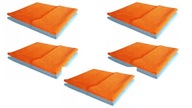 5 X Utierky z mikrovlákna 50x60cm VEĽKÉ A HRUBÉ 240G