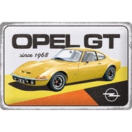 Kovový nápis na motorku POSTER OPEL GT 1968 Kovový nápis na motorku POSTER OPEL GT 1968