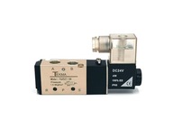 Solenoidový ventil TG2521-08 5/2 1/4 24V DC cievka Tekma Solenoidový ventil TG2521-08 5/2 1/4 24V DC cievka Tekma