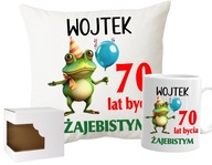Vankúš + hrnček darček k JAJEBISTOVEJ 70-ke Vankúš + hrnček darček k JAJEBISTOVEJ 70-ke