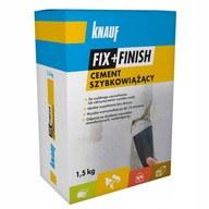 Knauf Fix+Finish rýchlotuhnúci cement 1,5 kg bez zmršťovania za 15 minút